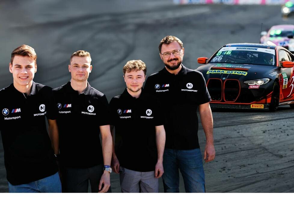 Die Piloten von ME Motorsport: Thomas Rackl, Andreas Jochimsen, Philip Wiskirchen und Markus Eichele