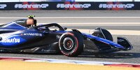 Logan Sargeant im Williams FW46 beim Formel-1-Auftakt 2024 in Bahrain