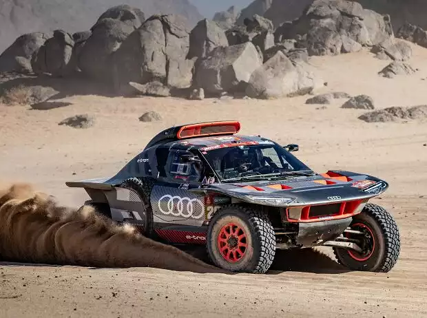 Audi bei der Rallye Dakar Titel-Bild zur News: Audi bei der Rallye Dakar