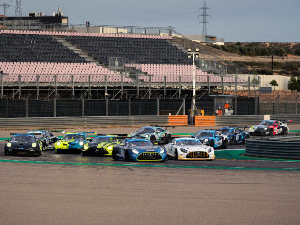 Mercedes-AMG dominierte die Rennen der GT-Winter-Series im Motorland Aragon