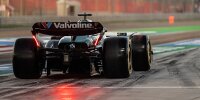 Lance Stroll (Aston Martin AMR24) bei den Formel-1-Testfahrten in Bahrain 2024