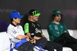 Yuki Tsunoda (Racing Bulls), Valtteri Bottas (Sauber) und Lance Stroll (Aston Martin) 