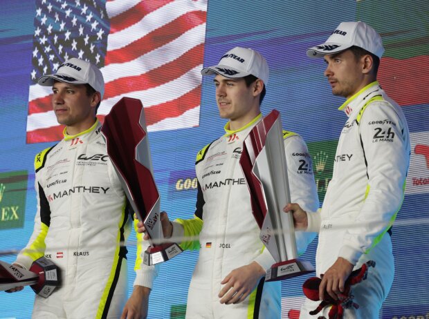 Sturm, Bachler & Malichin feierten den WEC-Sieg in Katar Sturm, Bachler & Malichin feierten den WEC-Sieg in Katar