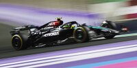 Lewis Hamilton (Mercedes W15) im Training zum Formel-1-Rennen in Saudi-Arabien 2024