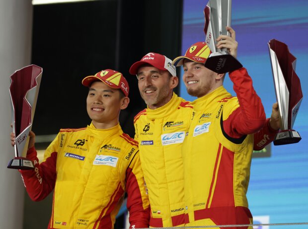 Kubica, Ye und Schwarzman waren zweitbestes Privatteam Kubica, Ye und Schwarzman waren zweitbestes Privatteam