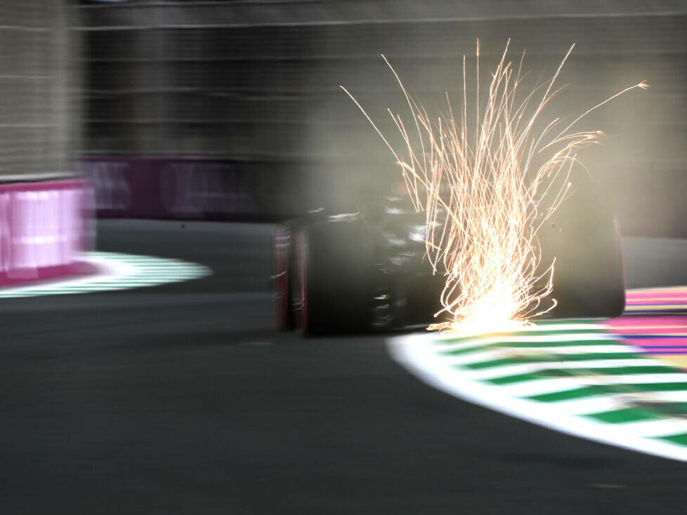 Kevin Magnussen (Haas VF-24) beim Training zum Formel-1-Rennen in Saudi-Arabien 2024