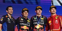 Sergio Perez, Max Verstappen, Charles Leclerc