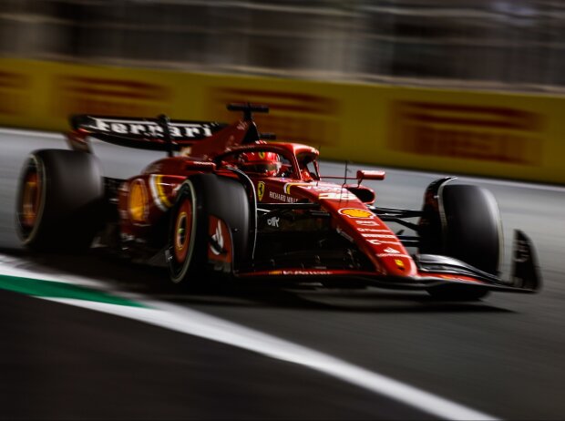 Titel-Bild zur News: Charles Leclerc im Ferrari SF-24 beim Formel-1-Rennen in Saudi-Arabien 2024