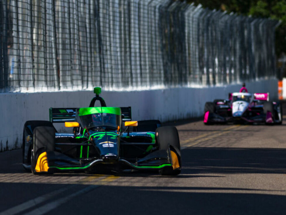 IndyCar-Action in St. Petersburg 2024