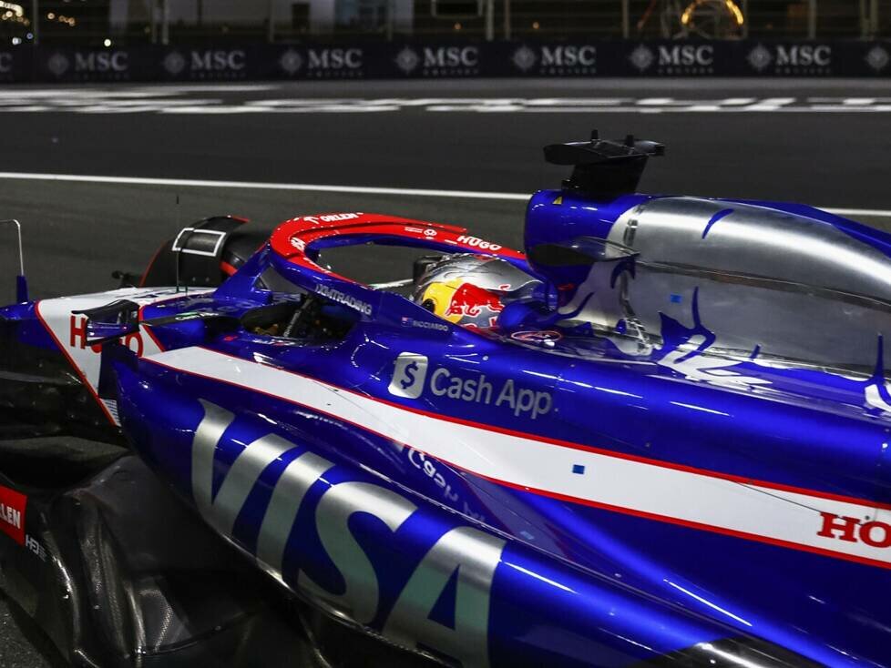 Daniel Ricciardo beim Formel-1-Qualifying 2024 in Dschidda