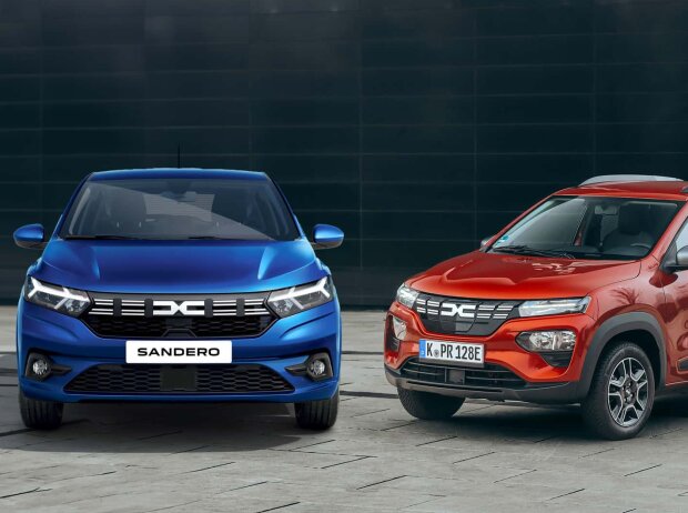 Dacia Sandero und Dacia Spring Electric Dacia Sandero und Dacia Spring Electric