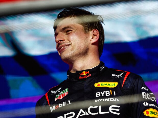 Grund zur Freude: Verstappen fährt Grund zur Freude: Verstappen fährt