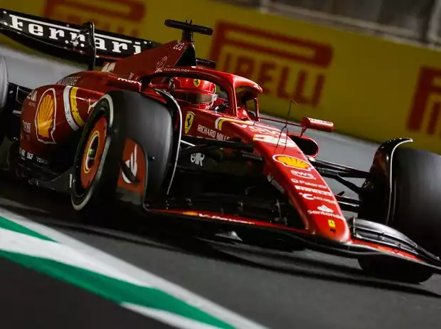 Charles Leclerc im Ferrari SF-24 beim Formel-1-Rennen in Saudi-Arabien 2024 Titel-Bild zur News: Charles Leclerc im Ferrari SF-24 beim Formel-1-Rennen in Saudi-Arabien 2024