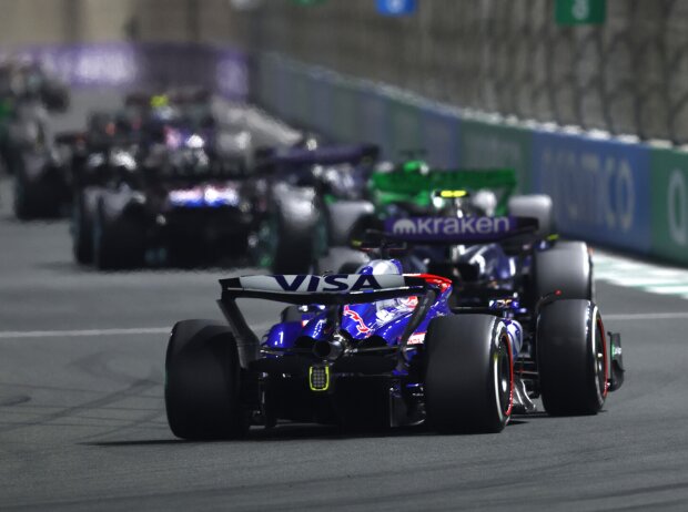 Titel-Bild zur News: Daniel Ricciardo (VCARB 01) beim Formel-1-Rennen in Saudi-Arabien 2024