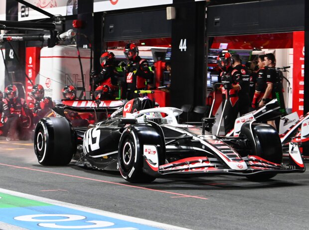 Titel-Bild zur News: Nico Hülkenberg (Haas VF-24) beim Formel-1-Rennen in Saudi-Arabien 2024