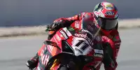 Bild zum Inhalt: WSBK-Test Barcelona: Sturz und Rekordrunde für Nicolo Bulega