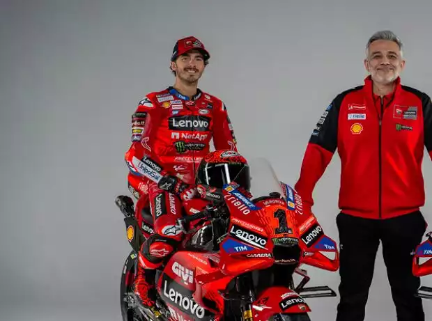 Francesco Bagnaia, Mauro Grassilli Titel-Bild zur News: Francesco Bagnaia, Mauro Grassilli