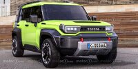 Mini-Toyota Land Cruiser als Rendering von Motor1.com