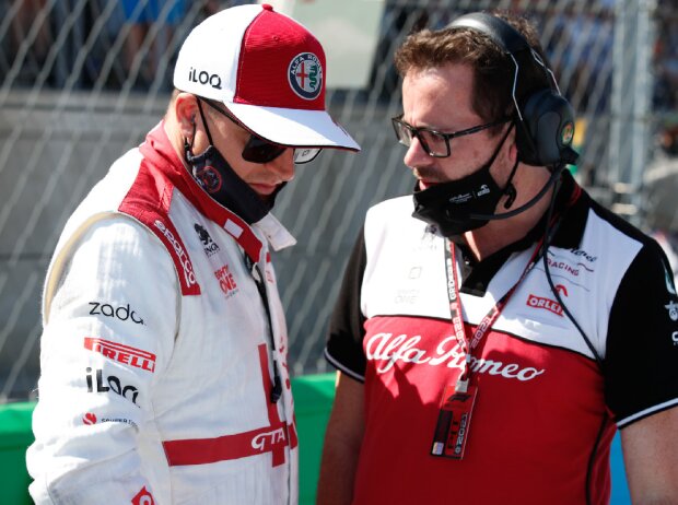Titel-Bild zur News: Kimi Räikkönen, Julien Simon-Chautemps