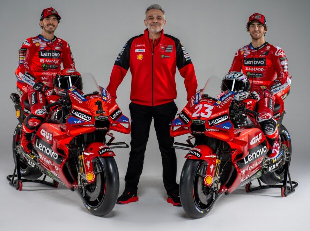 Francesco Bagnaia, Mauro Grassilli, Enea Bastianini Francesco Bagnaia, Mauro Grassilli, Enea Bastianini