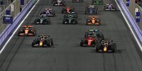 Formel-1-Start zum Grand Prix von Saudi-Arabien 2024 in Dschidda