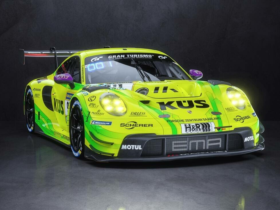 Manthey-EMA-Porsche #911 "Grello" für die 24h Nürburgring 2024