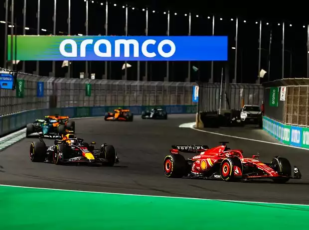 Charles Leclerc, Sergio Perez Titel-Bild zur News: Charles Leclerc, Sergio Perez