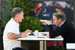 Christian Horner mit Verstappen-Manager Chris Vermeulen