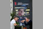 Christian Horner mit Verstappen-Manager Chris Vermeulen