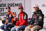 Brad Binder (KTM), Francesco Bagnaia (Ducati) und Jorge Martin (Pramac) 