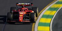 Carlos Sainz (Ferrari SF-24) im Training zum Formel-1-Rennen in Melbourne 2024