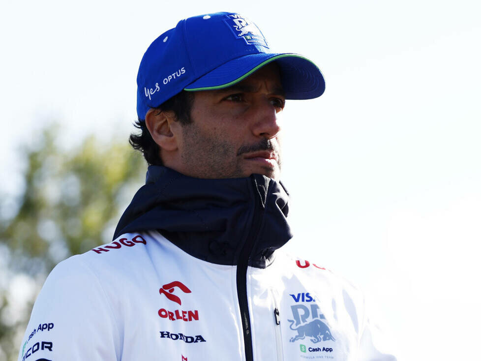 Daniel Ricciardo (Racing Bulls) vor dem Formel-1-Rennen in Australien 2024