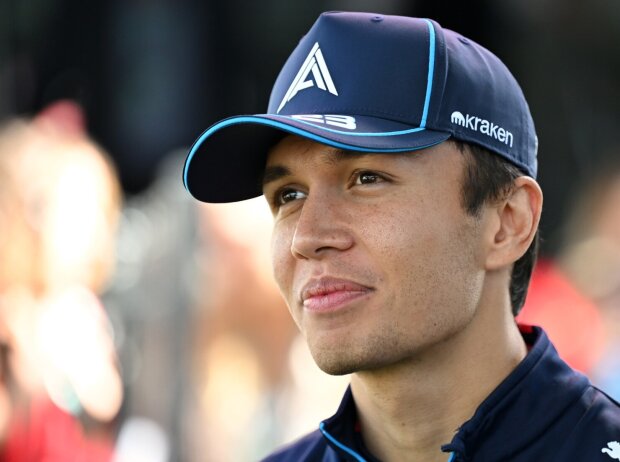 Williams-Fahrer Alexander Albon beim Grand Prix von Australien 2024