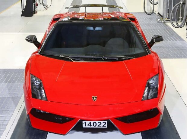 Der letzte Lamborghini Gallardo im Jahr 2013