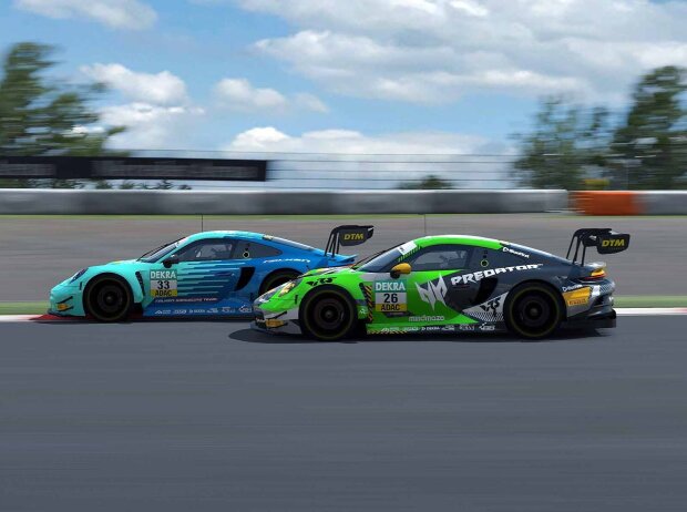 DTM eSports Championship 2024 Nürburgring: Enger Fight an der Spitze in beiden Rennen DTM eSports Championship 2024 Nürburgring: Enger Fight an der Spitze in beiden Rennen