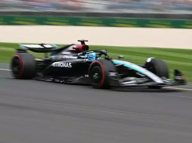 George Russell (Mercedes W15) beim Training zum Formel-1-Rennen in Australien 2024 Titel-Bild zur News: George Russell (Mercedes W15) beim Training zum Formel-1-Rennen in Australien 2024