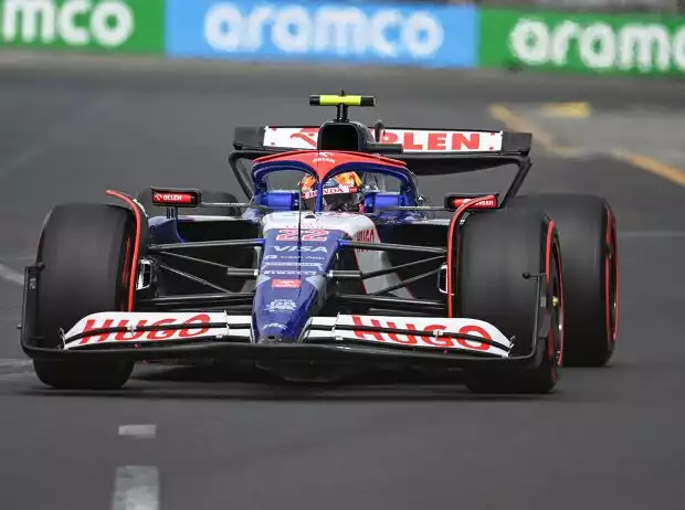 Titel-Bild zur News: Yuki Tsunoda im Albert Park