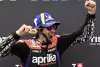 Bild zum Inhalt: "Kreis geschlossen": Maverick Vinales jubelt über ersten Sieg mit Aprilia