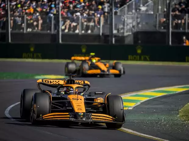 Oscar Piastri, Lando Norris Titel-Bild zur News: Oscar Piastri, Lando Norris
