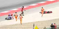 Bild zum Inhalt: Kollision in Portimao: Rennunfall, aber Marquez sieht Schuld bei Bagnaia