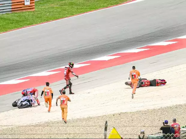 Francesco Bagnaia, Marc Marquez Titel-Bild zur News: Francesco Bagnaia, Marc Marquez