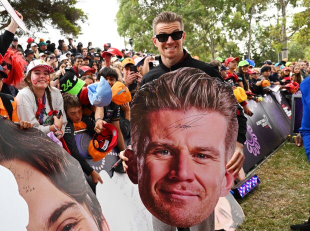 Grund zur Freude: Nico Hülkenberg in Melbourne