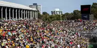 Zuschauer auf den Tribünen in Melbourne beim Formel-1-Rennen 2024