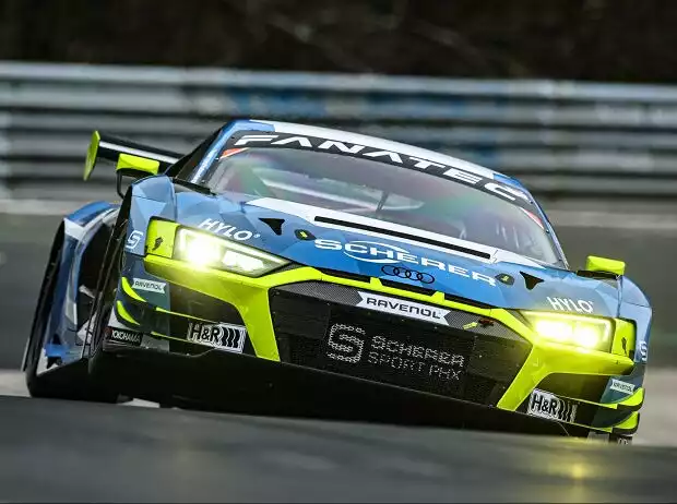 Scherer-Audi bei den NES-Einstellfahrten auf er Nürburgring-Nordschleife Titel-Bild zur News: Scherer-Audi bei den NES-Einstellfahrten auf er Nürburgring-Nordschleife