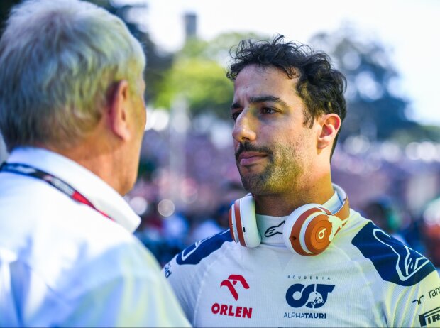 Titel-Bild zur News: Daniel Ricciardo, Helmut Marko, Jose Maria Lopez