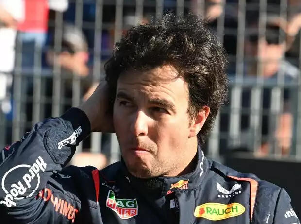 Sergio Perez beim Qualifying zum Formel-1-Rennen in Melbourne 2024 Titel-Bild zur News: Sergio Perez beim Qualifying zum Formel-1-Rennen in Melbourne 2024
