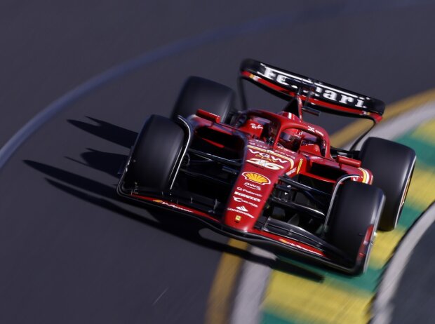 Titel-Bild zur News: Charles Leclerc im Ferrari SF-24 beim Formel-1-Rennen in Australien 2024