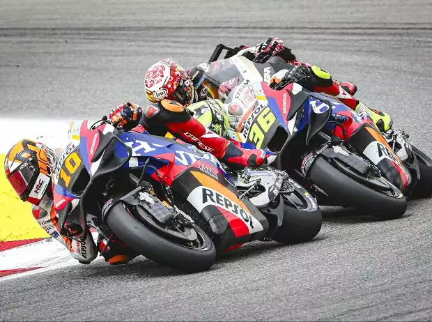 Luca Marini, Joan Mir, Takaaki Nakagami Titel-Bild zur News: Luca Marini, Joan Mir, Takaaki Nakagami