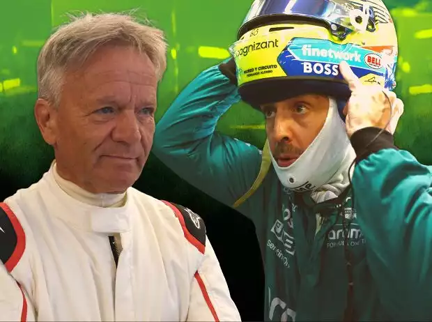 Marc Surer und Fernando Alonso (Fotomontage) Titel-Bild zur News: Marc Surer und Fernando Alonso (Fotomontage)