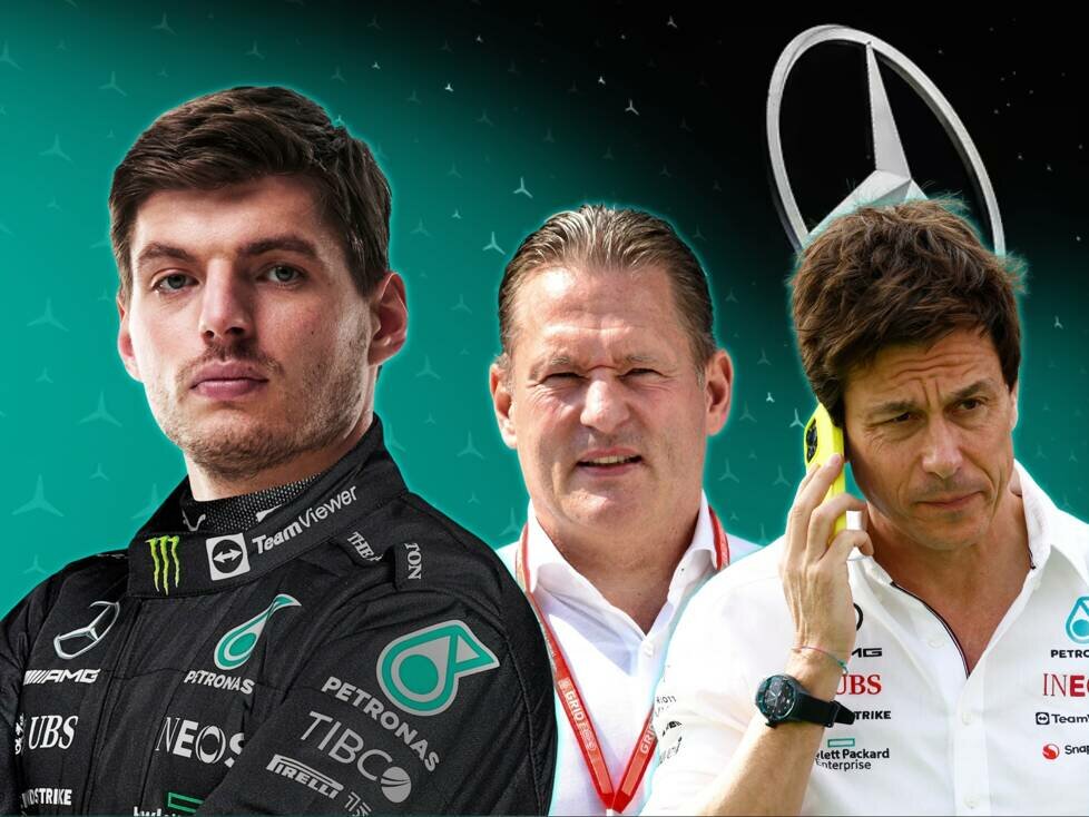 Max Verstappen, Jos Verstappen, Toto Wolff